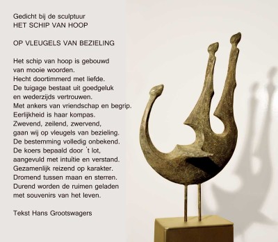 The little ship of hope 2012, Hans Grootswagers