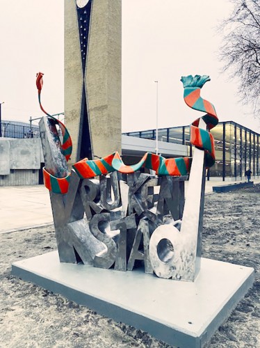 Carnavals sculptuur KRUIKENSTAD, Hans Grootswagers