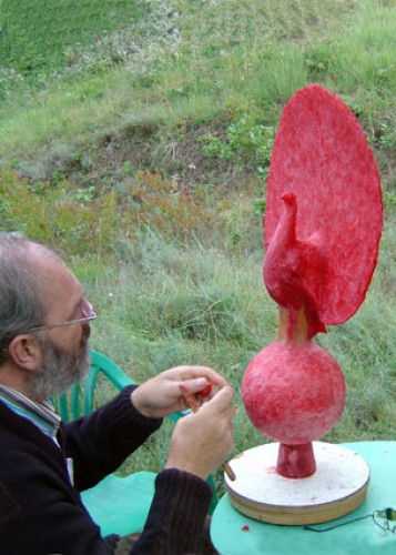 Graf Monument met Peacock 2007, Hans Grootswagers